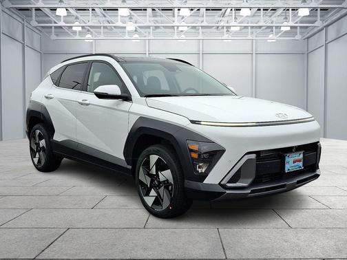 Atlas White 2026 Hyundai KONA Limited SUV