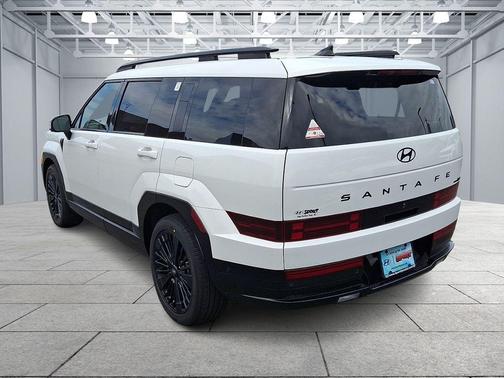Serenity White 2026 Hyundai SANTA FE HEV Calligraphy