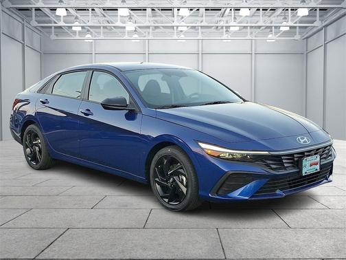 Intense Blue 2026 Hyundai ELANTRA Sport Sedan