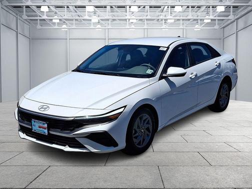 Serenity White 2024 Hyundai ELANTRA HEV Blue