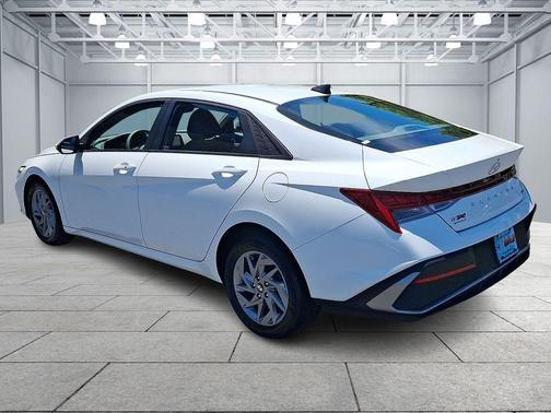 Serenity White 2024 Hyundai ELANTRA HEV Blue