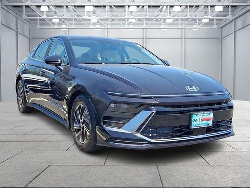 Carbon Blue 2026 Hyundai SONATA Hybrid Base Sedan