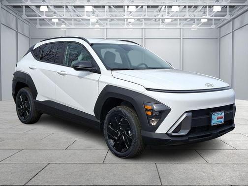 Atlas White 2026 Hyundai KONA SEL Sport SUV