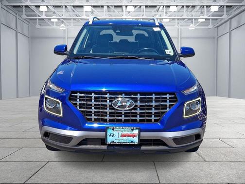 Intense Blue 2022 Hyundai VENUE Limited