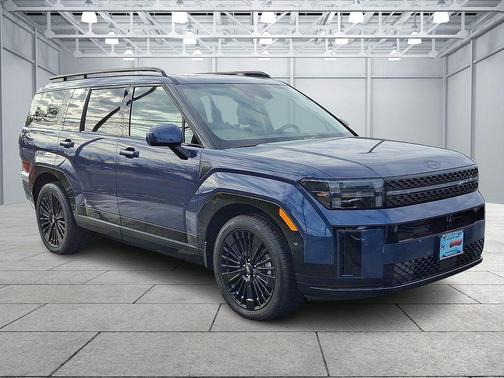 Atlantis Blue 2026 Hyundai SANTA FE HEV Calligraphy SUV