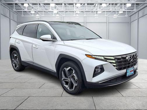 Quartz White 2022 Hyundai TUCSON Limited