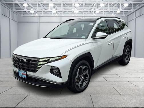 Quartz White 2022 Hyundai TUCSON Limited