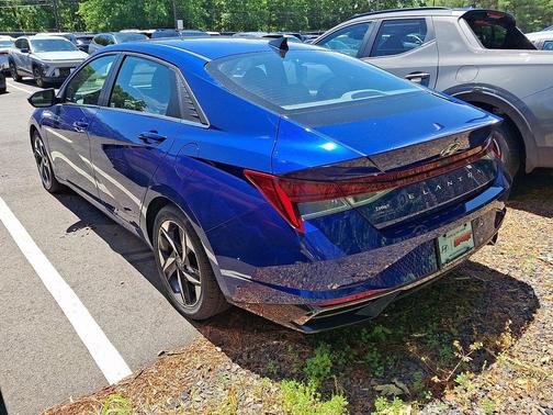 Intense Blue 2021 Hyundai ELANTRA SEL