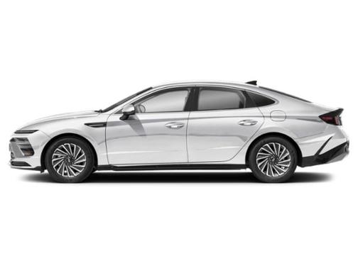Serenity White 2026 Hyundai SONATA Hybrid SE