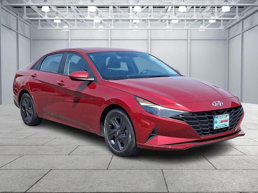 Ultimate Red 2023 Hyundai ELANTRA HEV Blue