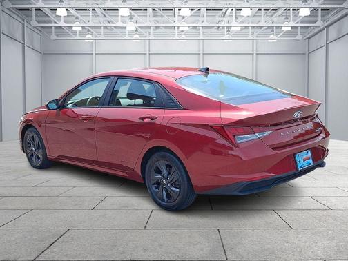 Ultimate Red 2023 Hyundai ELANTRA HEV Blue