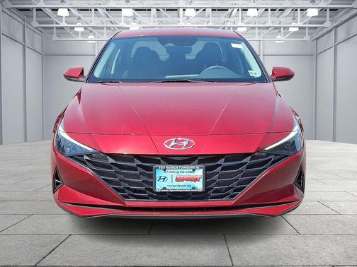 Ultimate Red 2023 Hyundai ELANTRA HEV Blue