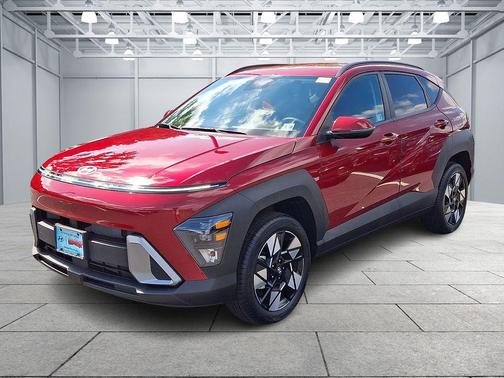 Ultimate Red Metallic 2025 Hyundai KONA SEL