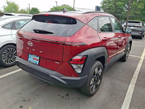 Ultimate Red Metallic 2025 Hyundai KONA SEL