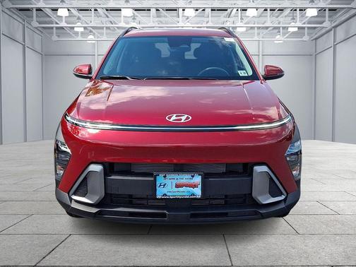 Ultimate Red Metallic 2025 Hyundai KONA SEL