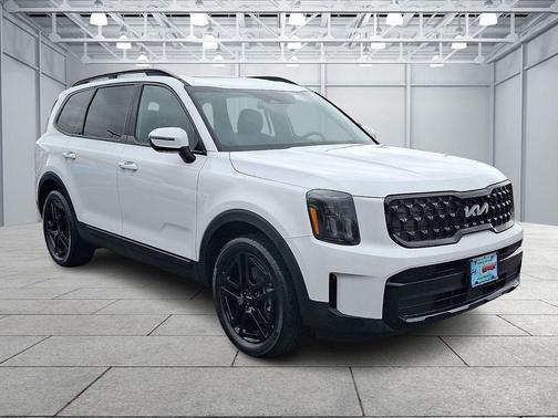 Glacial White Pearl 2024 Kia Telluride EX X-Line
