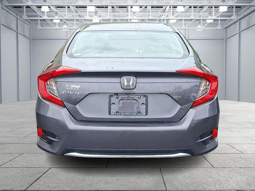 Modern Steel Metallic 2019 Honda Civic LX