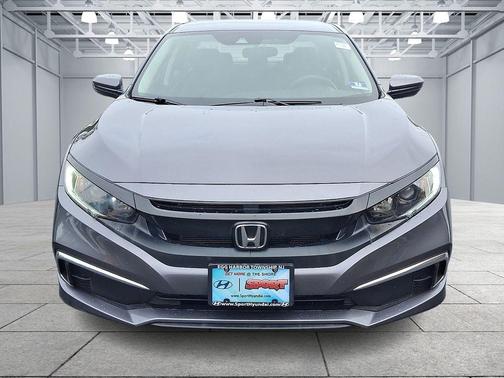Modern Steel Metallic 2019 Honda Civic LX