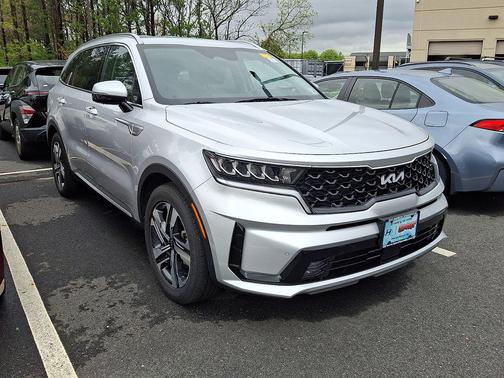 Silky Silver 2023 Kia Sorento Hybrid EX