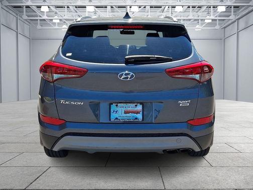 Coliseum Gray 2018 Hyundai TUCSON Sport