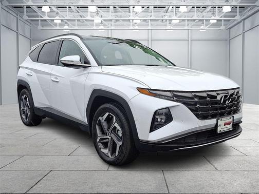 White Pearl 2024 Hyundai TUCSON Plug-In Hybrid Limited SUV