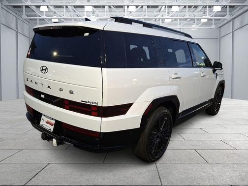 Serenity White 2026 Hyundai SANTA FE HEV Calligraphy