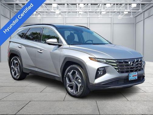 Shimmering Silver 2024 Hyundai TUCSON Plug-In Hybrid Limited