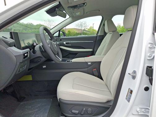 Serenity White 2026 Hyundai SONATA SEL