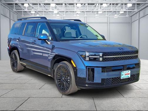 Atlantis Blue 2026 Hyundai SANTA FE HEV Calligraphy SUV