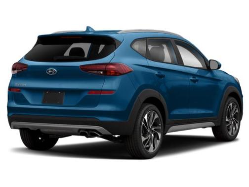 Aqua Blue 2019 Hyundai TUCSON Sport