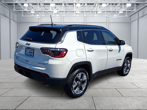 White Clearcoat 2021 Jeep Compass Limited