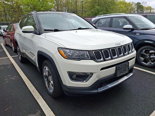 White Clearcoat 2021 Jeep Compass Limited