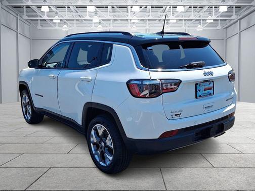 White Clearcoat 2021 Jeep Compass Limited