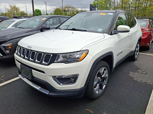 White Clearcoat 2021 Jeep Compass Limited