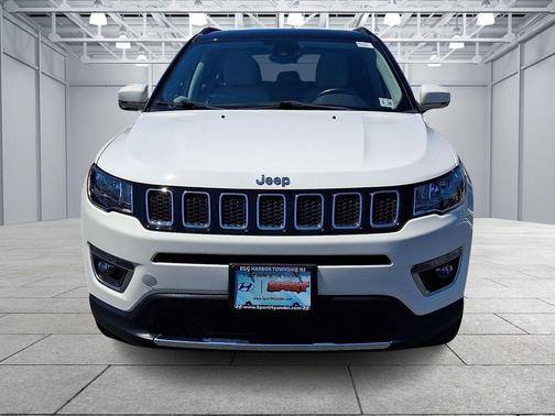 White Clearcoat 2021 Jeep Compass Limited