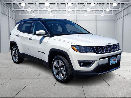 White Clearcoat 2021 Jeep Compass Limited
