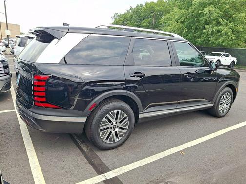 Abyss Black Pearl 2027 Hyundai Palisade Hybrid Blue SEL 7P