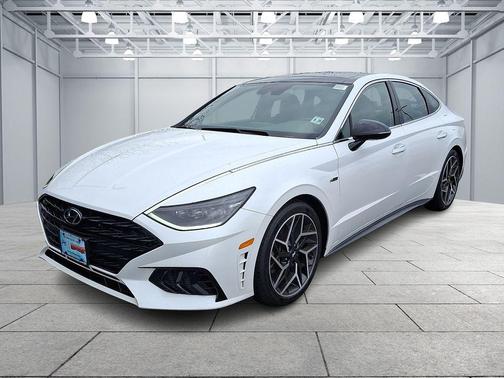 Serenity White 2023 Hyundai SONATA N Line
