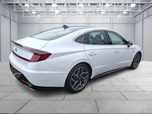 Serenity White 2023 Hyundai SONATA N Line