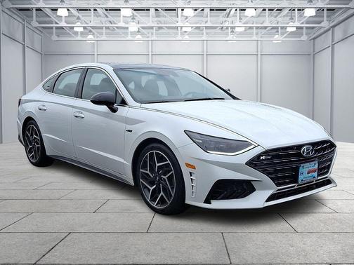 Serenity White 2023 Hyundai SONATA N Line