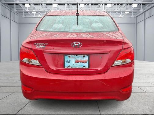 Boston Red Metallic 2016 Hyundai Accent SE