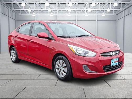 Boston Red Metallic 2016 Hyundai Accent SE