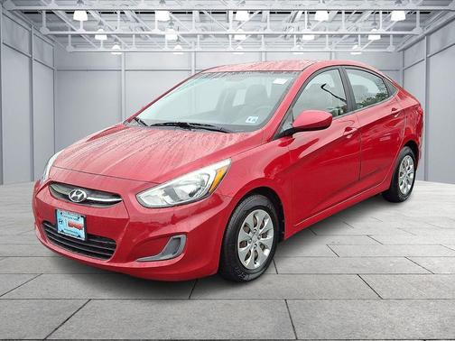 Boston Red Metallic 2016 Hyundai Accent SE