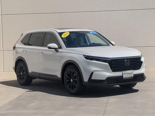 Platinum White Pearl 2024 Honda CR-V EX-L 2WD