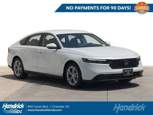 Platinum White Pearl 2026 Honda Accord LX 1.5T