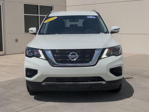Glacier White 2020 Nissan Pathfinder S 2WD