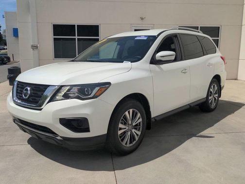 Glacier White 2020 Nissan Pathfinder S 2WD