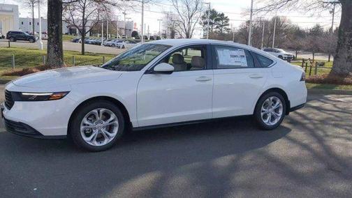 Platinum White Pearl 2026 Honda Accord LX 1.5T