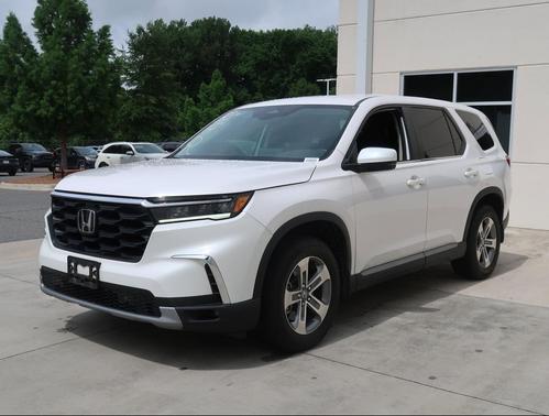 Platinum White Pearl 2023 Honda Pilot AWD EX-L 7 Passenger