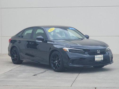 Crystal Black Pearl 2023 Honda Civic Sport